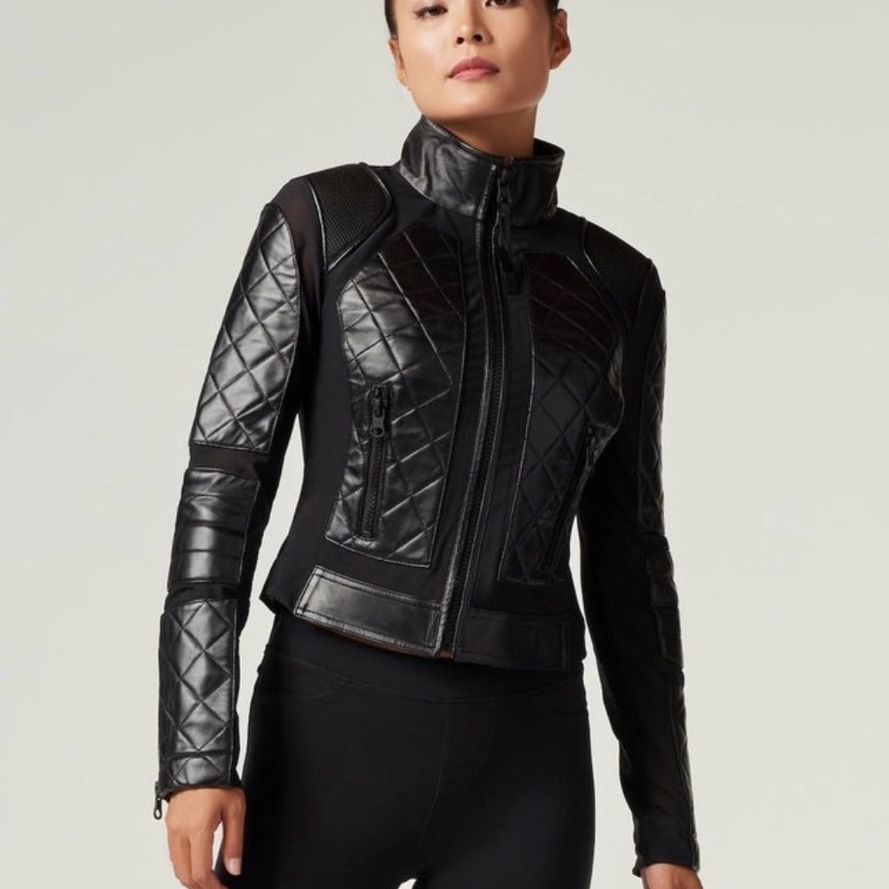 Blanc Noir Moto Jacket size S